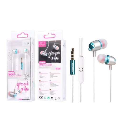 Ellietech AT220 Auriculares con Microfono