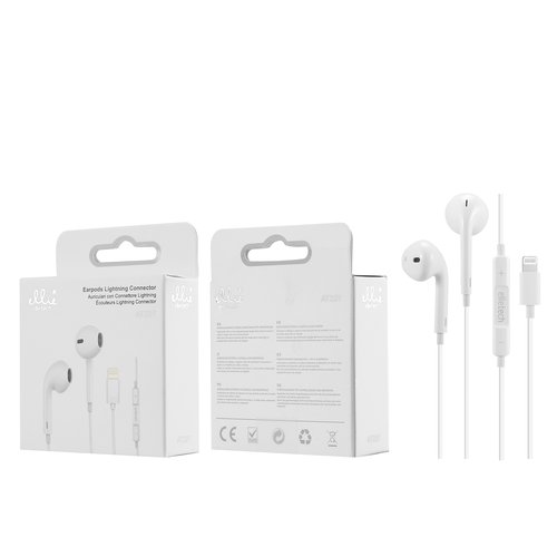 Ellietech AT227 Auriculares con Conector Lightning para iPhone SIN CONECTAR CON BLUETOOTH