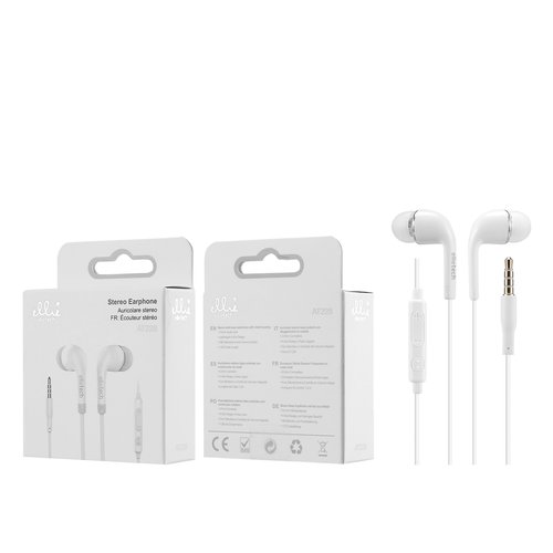 Ellietech AT228 Auriculares Jack 3.5mm In-ear con Cable