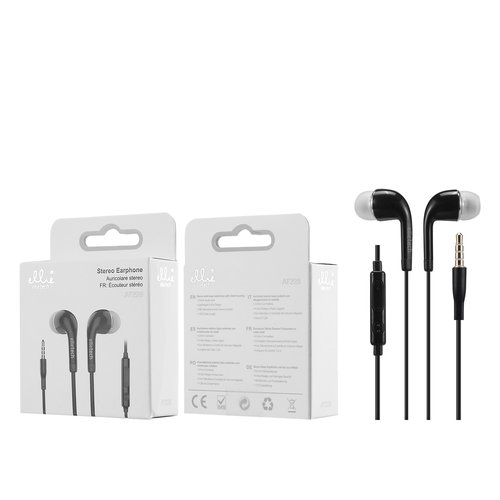 Ellietech AT228 Auriculares Jack 3.5mm In-ear con Cable