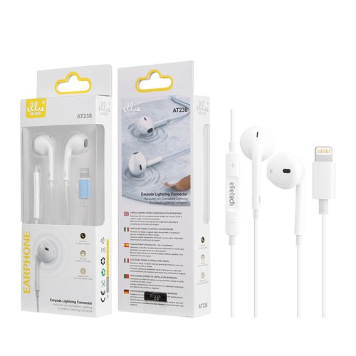 Ellietech AT238 Auriculares con Conector Lightning para iPhone（Crack version）