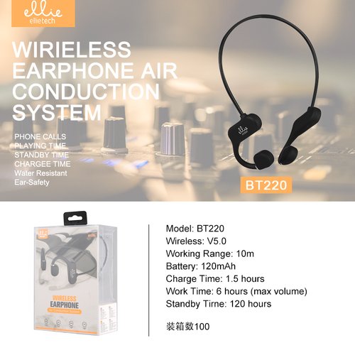 Ellietech BT220 Aurculares inalámbricos Deportivo