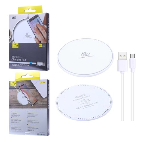 Ellietech CS102 Cargador De Mesa Inalambrico
