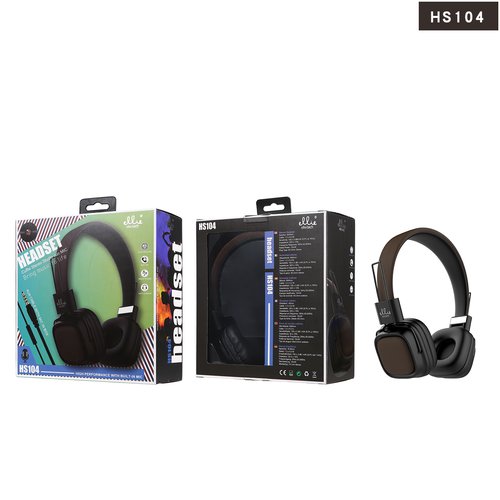 Ellietech HS104 Auriculares con Cable