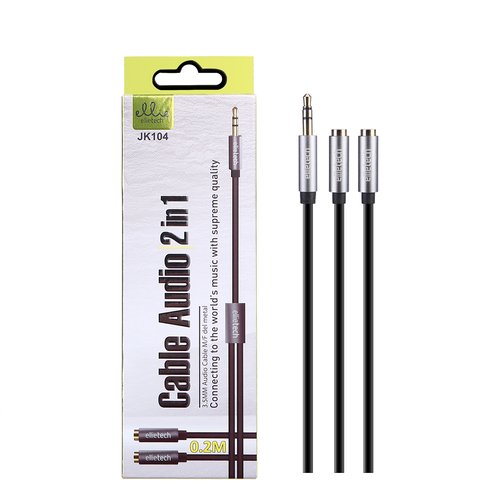 Ellietech JK104 Cable Audio 2in1 1M-2F