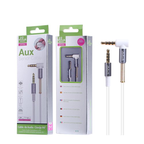 Ellietech JK106 Jack de 3.5mm a 3.5mm AUX Cable