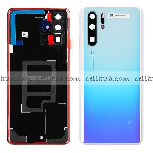 Tapa Trasera Huawei P30 Pro Azul Cielo CON LENTE
