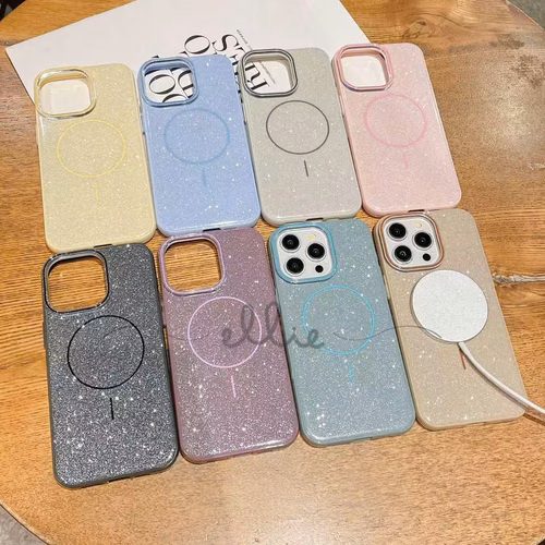 Funda Magsafe con Purpurina para iPhone 17