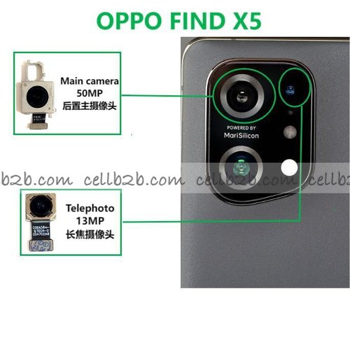 Cámara Trasera para OPPO Find X5 Teleobjetivo 13MP