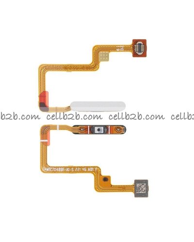 Flex Lector de Huella para Xiaomi Poco F4 5G Plateado