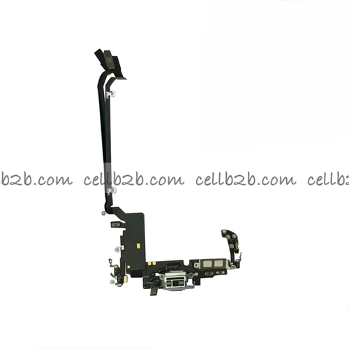 Flex de Carga para iPhone 17 Pro Max Plateado Original Desmontaje