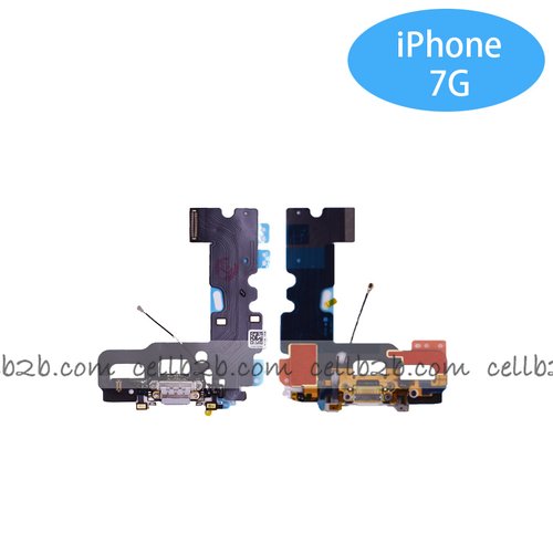 Flex de Carga Original para iPhone 7G Gris Claro