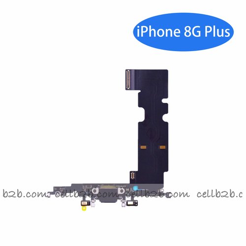 Flex de Carga Original para iPhone 8G Plus Negro
