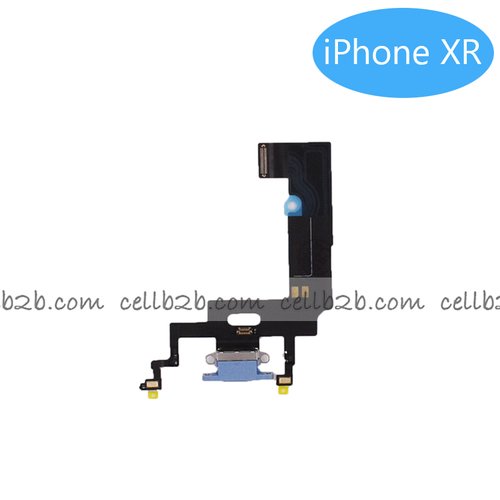 Flex de Carga para iPhone XR Azul Original