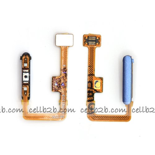 Flex de Encendido con Lector de Huella para Xiaomi Mi 11 Lite / Mi 11 Lite 5G / Mi 11 Lite 5G NE Azul