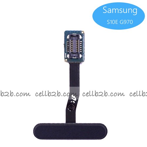 Flex de Encendido con Lector de Huella para Samsung S10E G970 Negro