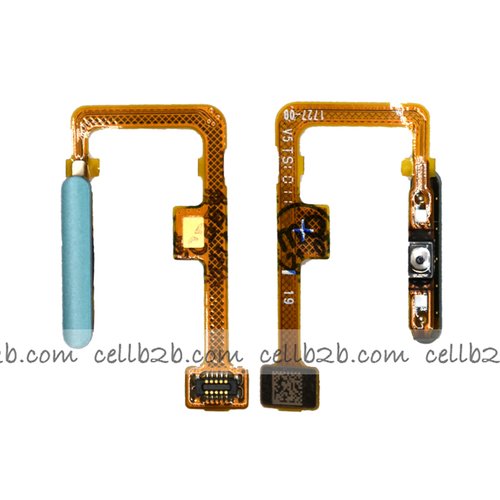 Flex de Encendido con Lector de Huella para Xiaomi Mi 11 Lite / Mi 11 Lite 5G / Mi 11 Lite 5G NE Verde