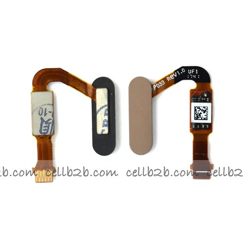 Flex de Home Botón con Lector de Huella para Huawei P20/ P20 Pro/ Mate 10/ V10/ Nova 2S Marron