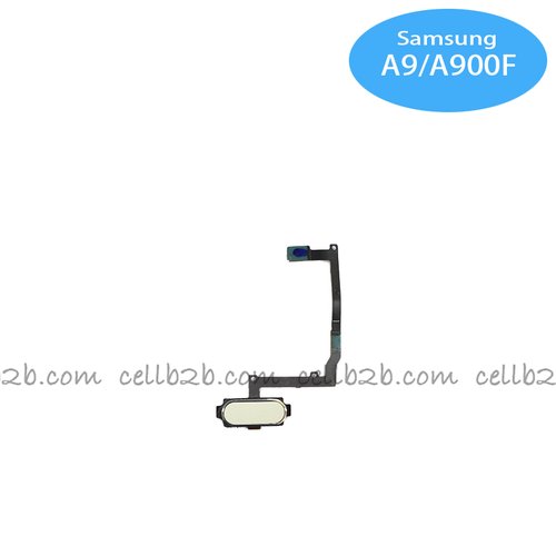 Flex de Home Botón para Samsung A9 A900 Blanco