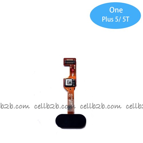Flex de Lector de Huella para OnePlus 5 Negro
