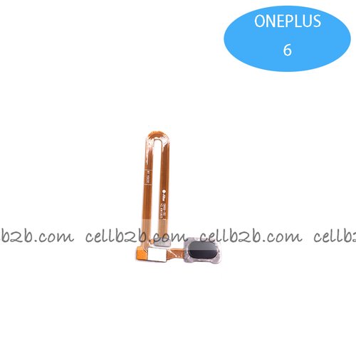 Flex de Lector de Huella para OnePlus 6 Negro