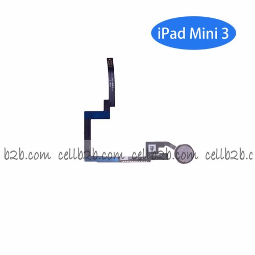 Flex del Botón Home para iPad Mini 3 A1599 A1600 A1601 Negro