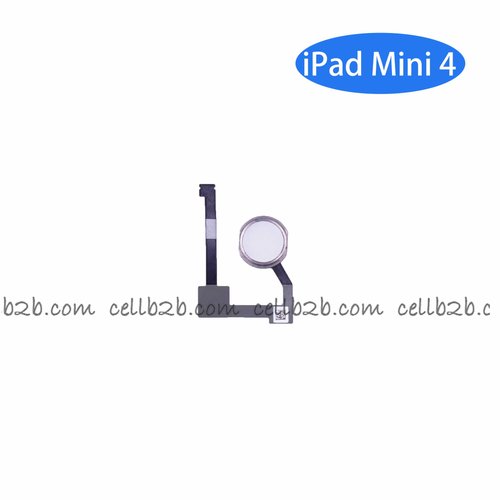 Flex del Botón Home para iPad Mini 4 A1538 A1550 Blanco