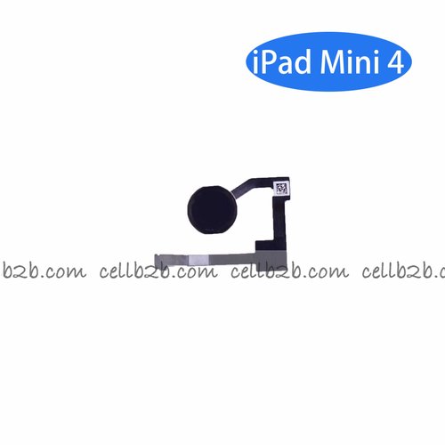 Flex del Botón Home para iPad Mini 4 A1538 A1550 Negro