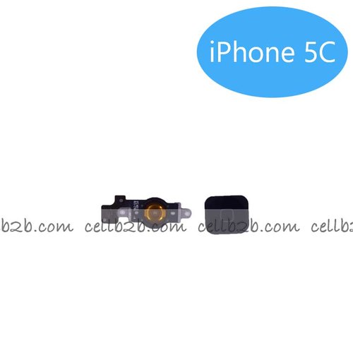 Botón Home para iPhone 5C Negro