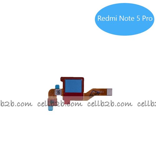 Flex del Botón Home para Redmi Note 5 Pro Azul