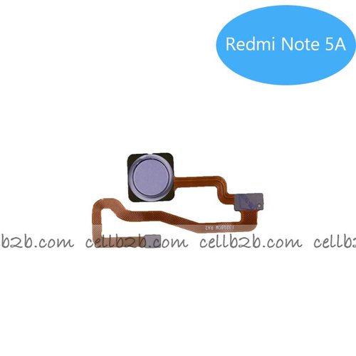 Flex del Botón Home para Redmi Note 5A Plateado
