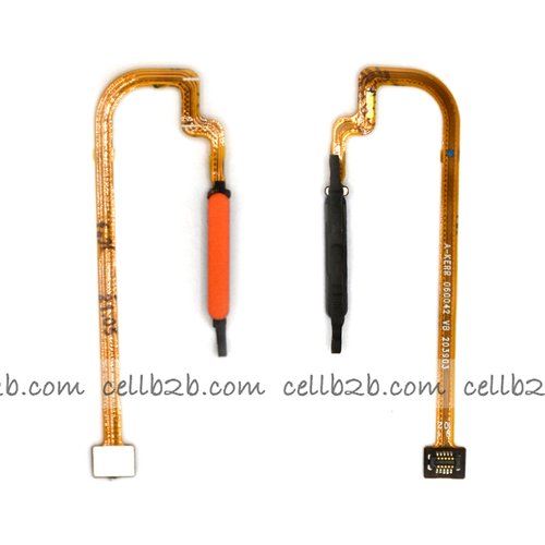 Flex Lector de Huella para Xiaomi Redmi 9T Naranja