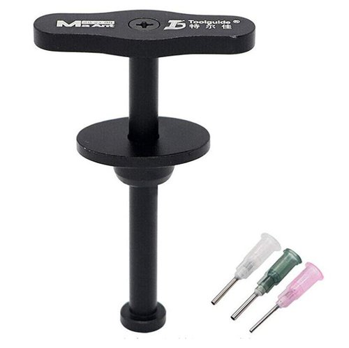 Flux Mate Dispensador de Embolo para Fluijo Liquido a Base de Jeringa