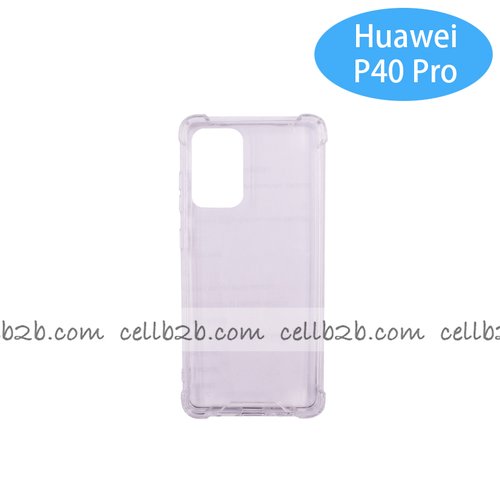 Funda Antigolpe para Huawei P40 Pro Silicona Transparente PC+PTU