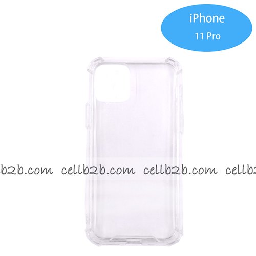 Funda Antigolpe para iphone 11 Pro Max 6.5 2019 Silicona Transparente PC+PTU