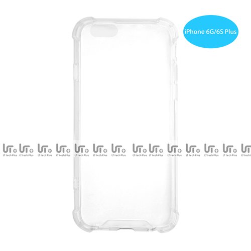 Funda Antigolpe para iphone 6G Plus / 6S Plus Silicona Transparente PC+PTU