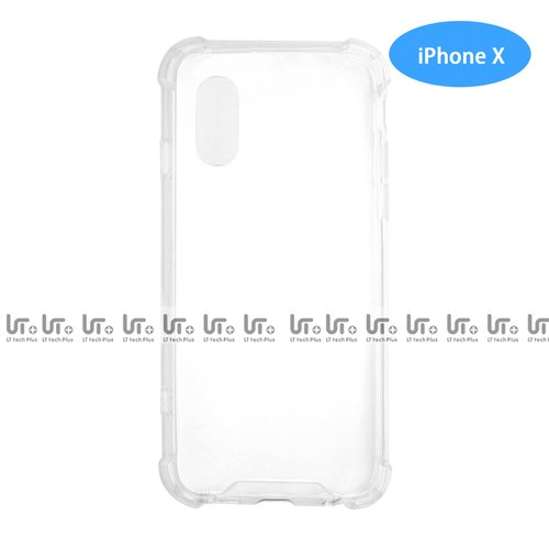 Funda Antigolpe para iphone X/ Xs Silicona Transparente PC+PTU