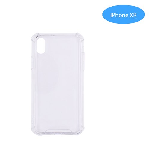 Funda Antigolpe para iphone XR Silicona Transparente PC+PTU