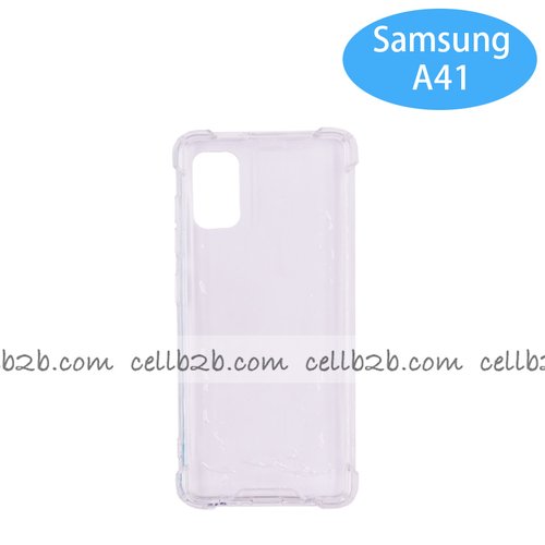 Funda Antigolpe para Samsung A41 Silicona Transparente PC+PTU