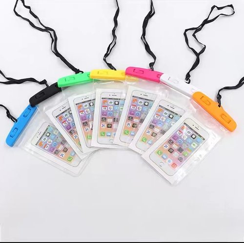 Funda Bolsa Impermeable Universal Transparente 6.9 Pulgadas