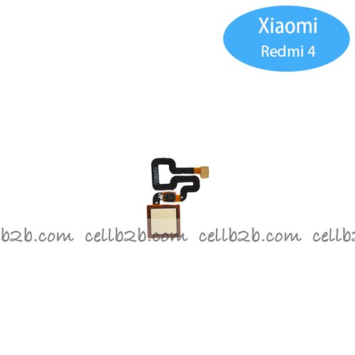 Home Boton Lector Huella para Xiaomi Redmi 4 Blanco