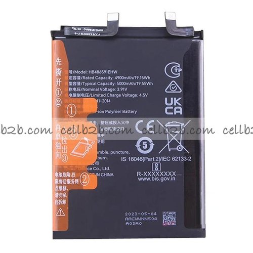 Batería HB486591EHW para Honor 90 5G