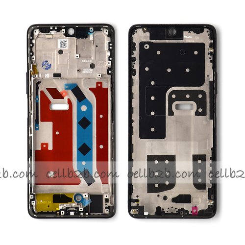 CARCASA INTERMEDIA PARA HONOR MAGIC4 LITE / HONOR X9 NEGRO ORIGINAL