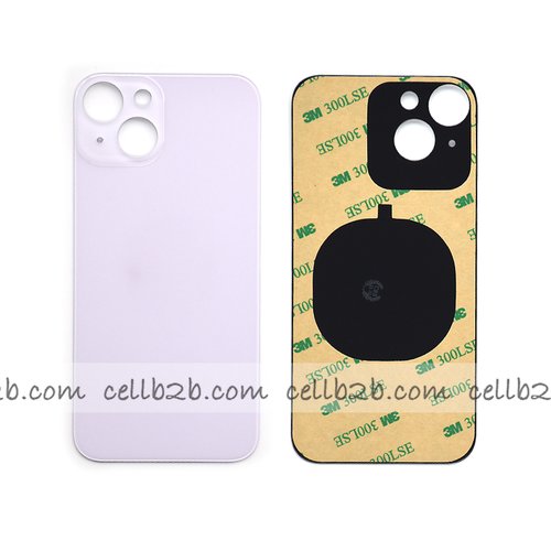 Tapa Trasera Cristal para iPhone 14 Lila
