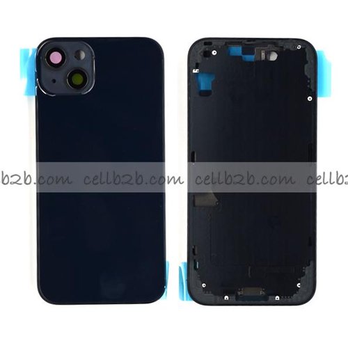 Tapa Chasis Con Bandeja iPhone 14 Plus Negro Sin Recambios