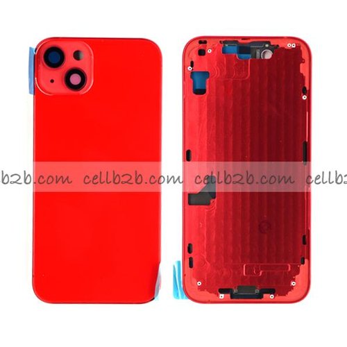 Tapa Chasis Con Bandeja iPhone 14 Plus Rojo Sin Recambios