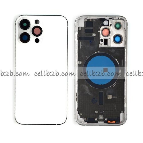 Tapa Chasis Con Bandeja iPhone 14 Pro Max Blanco Sin Recambios