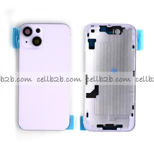 Tapa Chasis Con Bandeja iPhone 14 Lila Sin Recambios