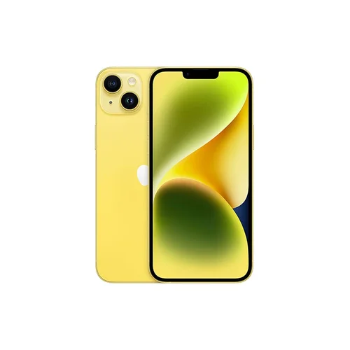 *Móvil iPhone 14 - 128GB Amarillo Grado A, Salud de Batería 85%+ SIM Física (USADO)