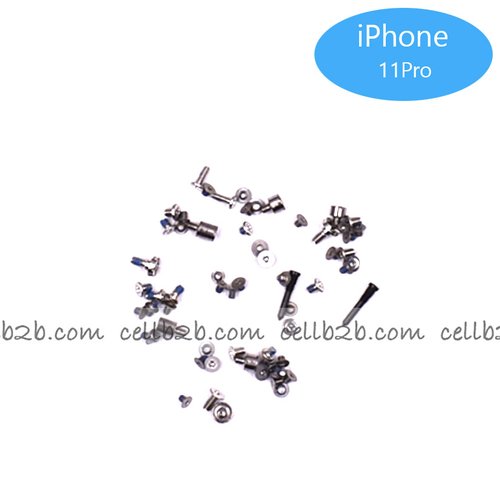 Juego Completo de Tornillos para iPhone 11 Pro Negro